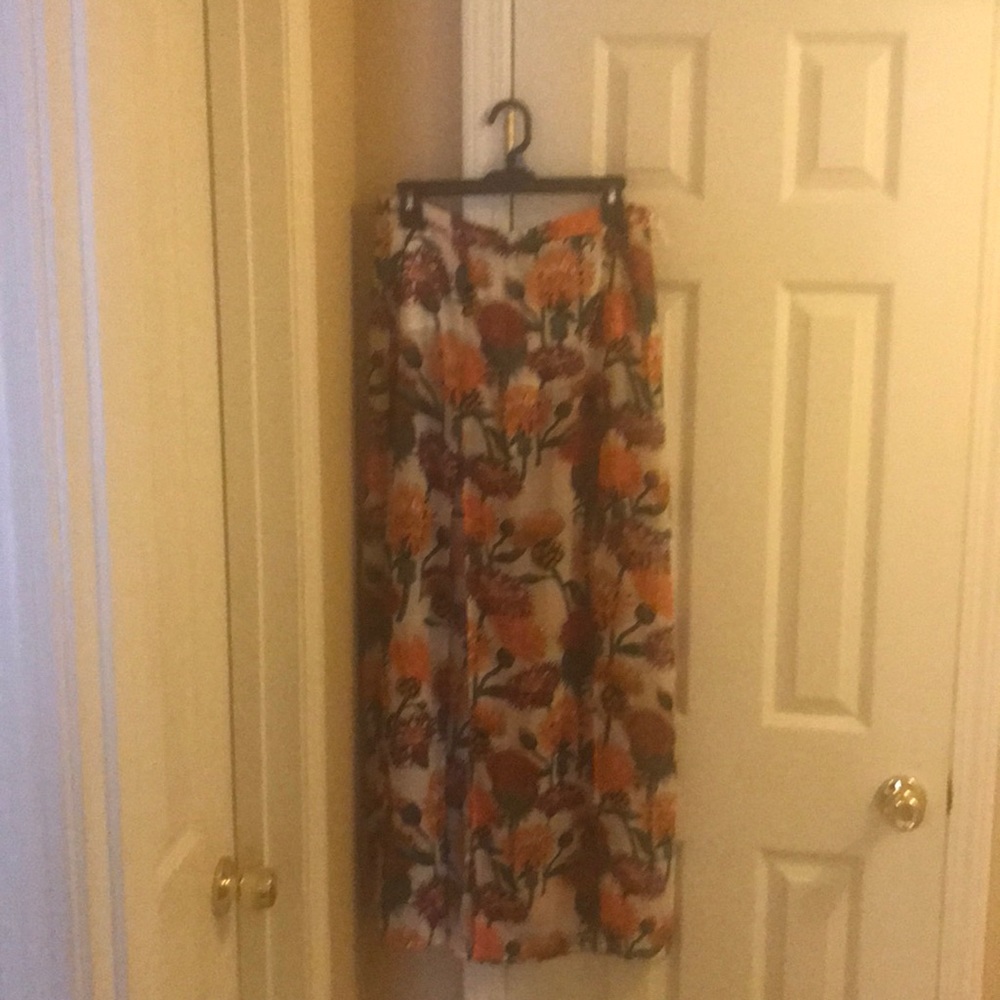 2 Piece Spring Maxi Skirt and Crop Top